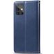 Кожаный чехол книжка GETMAN Gallant (PU) для Samsung Galaxy A51 Синий фото 4