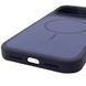 Чохол Silk Duo Color (AA) NO LOGO with Magnetic Fit для Apple iPhone 17 Pro (6.3") Midnight Blue фото 5
