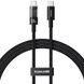 Дата кабель Baseus Gem Fast Charging Type-C to Type-C 100W (2m) (P10373000111-01) Cluster Black