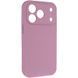 Чехол Silk Full Camera Protective (AA) NO LOGO для Apple iPhone 17 Pro (6.3") Лиловый / Lilac Pride