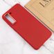 TPU чехол Bonbon Metal Style для Samsung Galaxy S24 Красный / Red фото 4