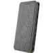 Кожаный чехол книжка GETMAN Cubic (PU) для Samsung Galaxy S24 Серый фото 2