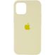 Чехол Silicone Case Full Protective (AA) для Apple iPhone 15 Pro (6.1") Желтый / Mellow Yellow фото 1