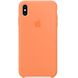 Чохол Silicone case (AAA) для Apple iPhone XS Max (6.5") Помаранчевий / Papaya фото 1
