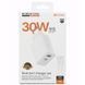 Уценка СЗУ Borofone BA108A Stellar PD30W+QC3.0 (1USB-A/1C) + кабель Type-C to Type-C Поврежденная упаковка / White фото 2