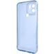 Чехол TPU Starfall Clear для Xiaomi Poco C51 Голубой фото 3
