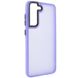 Чехол TPU+PC Lyon Frosted для Samsung Galaxy S21 FE Purple фото 1