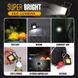 Ліхтарик-брелок акумуляторний LED з карабіном SH-031 Black фото 6