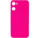 Чехол Silicone Cover Lakshmi Full Camera (AAA) для Oppo A57s / A77s Розовый / Barbie pink фото 1