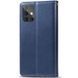 Кожаный чехол книжка GETMAN Gallant (PU) для Samsung Galaxy A51 Синий фото 8