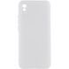Чехол TPU GETMAN Liquid Silk Full Camera для Xiaomi Redmi 9A Белый / White