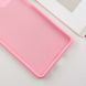 Чехол TPU GETMAN Liquid Silk Full Camera для Xiaomi Redmi 10 Розовый / Pink фото 3