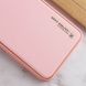 Шкіряний чохол Xshield для Xiaomi Redmi Note 8 Pro Рожевий / Pink фото 2
