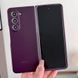 Кожаный чехол Leather Case (AAA) для Samsung Galaxy Z Fold5 Purple фото 6