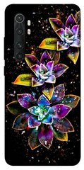 Чехол itsPrint Flowers on black для Xiaomi Mi Note 10 Lite