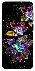 Чохол itsPrint Flowers on black для Samsung Galaxy S9