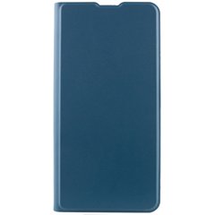 Шкіряний чохол книжка GETMAN Elegant (PU) для Motorola Moto G32 Синій