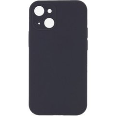 Чохол Silicone Case Full Camera Protective (AA) NO LOGO для Apple iPhone 15 (6.1") Сірий / Dark Gray