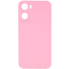 Чохол Silicone Cover Lakshmi Full Camera (AAA) для Oppo A57s / A77s Рожевий / Light pink