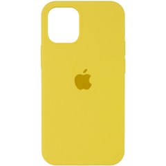 Чохол Silicone Case Full Protective (AA) для Apple iPhone 15 Pro (6.1") Жовтий / Yellow