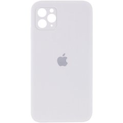 Чохол Silicone Case Square Full Camera Protective (AA) для Apple iPhone 11 Pro (5.8") Білий / White