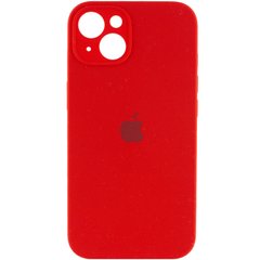 Чехол Silicone Case Full Camera Protective (AA) для Apple iPhone 14 (6.1") Красный / Red