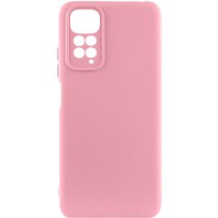 Чехол Silicone Cover Lakshmi Full Camera (A) для Xiaomi Redmi Note 11 (Global) / Note 11S Розовый / Pink