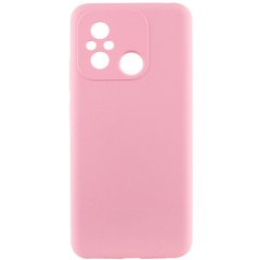Чохол Silicone Cover Lakshmi Full Camera (AAA) для Xiaomi Redmi 12C Рожевий / Light pink