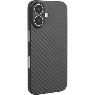 Чехол Getman Carbon Ultra Slim для Apple iPhone 17 (6.3") Black