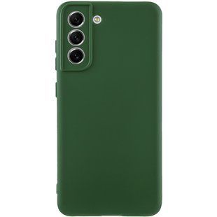 Чохол Silicone Cover Ummi Lakshmi Full Camera (AA) для Samsung Galaxy S22 Зелений / Cyprus Green