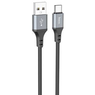 Дата кабель Hoco X86 Spear USB to Type-C (1m) Black