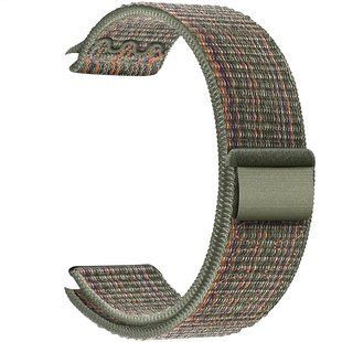 Ремешок Hoco WA25 Original series nylon strap для Apple watch 38/40/41mm Dark Green with Orange