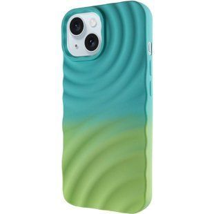 Чехол TPU ColorWave для Apple iPhone 13 / 14 (6.1") Marine Green / Mint