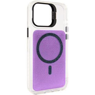 Чехол TPU+PC Jewel Sparkle with Magnetic Fit для Apple iPhone 15 Pro Max (6.7") Violet Shimmer
