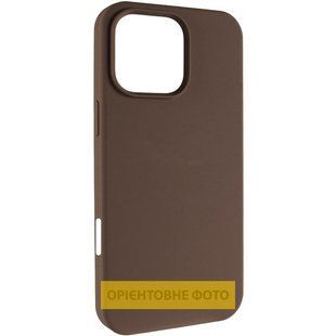 Чехол Silk (AA) NO LOGO with Magnetic Fit для Apple iPhone 17 Pro Max (6.9") Коричневый / Brown