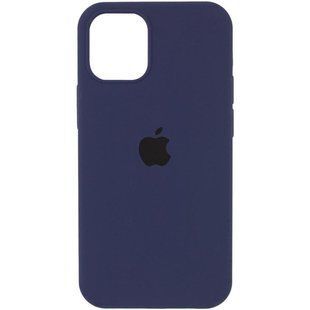 Чехол Silicone Case Full Protective (AA) для Apple iPhone 11 (6.1") Темно-синий / Midnight blue