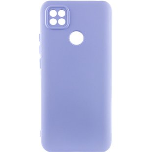 Чехол Silicone Cover Lakshmi Full Camera (AA) для Oppo A15s / A15 Сиреневый / Dasheen