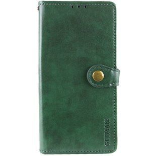Кожаный чехол книжка GETMAN Gallant (PU) для Xiaomi Redmi A3 Зеленый