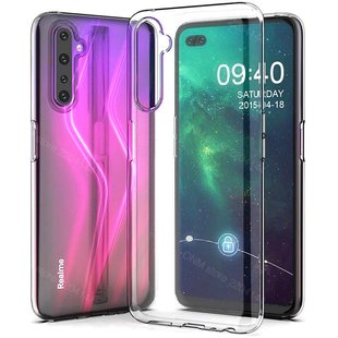 TPU чехол Epic Transparent 1,5mm для Realme 6 Pro Бесцветный (прозрачный)