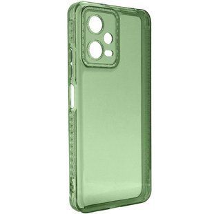 Чехол TPU Starfall Clear для Xiaomi Poco X5 5G / Redmi Note 12 5G Зеленый