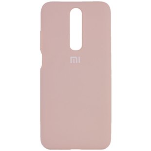 Чехол Silicone Cover Full Protective (AA) для Xiaomi Redmi K30 / Poco X2 Розовый / Pink Sand