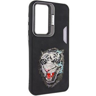 TPU+PC чехол Friends для Xiaomi Redmi 13C / Poco C65 Black Tiger