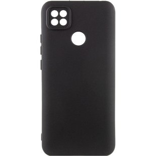 Чехол Silicone Cover Lakshmi Full Camera (AA) для Oppo A15s / A15 Черный / Black