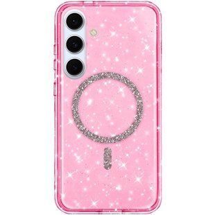Чехол TPU Eclipse Sparkle Magnetic Fit для Samsung Galaxy S26 Pink