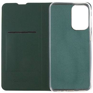 Шкіряний чохол книжка GETMAN Elegant (PU) для Xiaomi Poco X5 5G / Redmi Note 12 5G Зелений