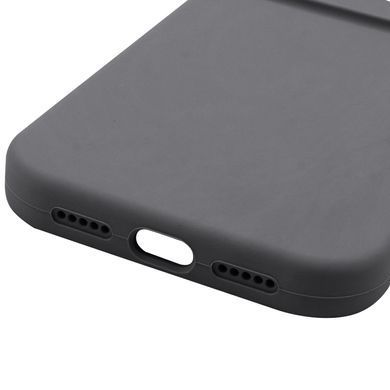 Чохол Silk Full Camera Protective (AA) NO LOGO для Apple iPhone 17 (6.3") Сірий / Dark Gray