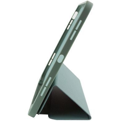 Чехол Smart Case Open buttons для Apple iPad 10.9" (2022-24) / 11" (A16) 2025 Green