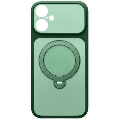 Чехол Ummi Full Camera with MagSafe HQ Ring для Apple iPhone 17 (6.3") Green