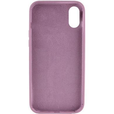 Чехол Silk Full Protective (AA) NO LOGO для Apple iPhone X / XS (5.8") Лиловый / Lilac Pride