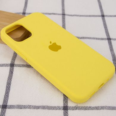Чехол Silicone Case Full Protective (AA) для Apple iPhone 15 Pro (6.1") Желтый / Yellow